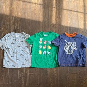 Hanna Andersson Kids Graphic T-Shirts - Gray, Green, and Blue